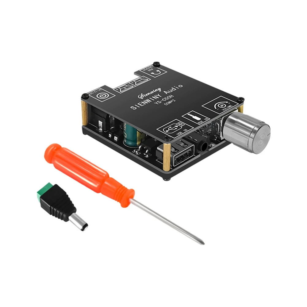 

YS-C50H Bluetooth Digital Amplifier Board HIFI Class Extreme Version TPA3116 50Wx2 Stereo High-End Encoder Knob Module