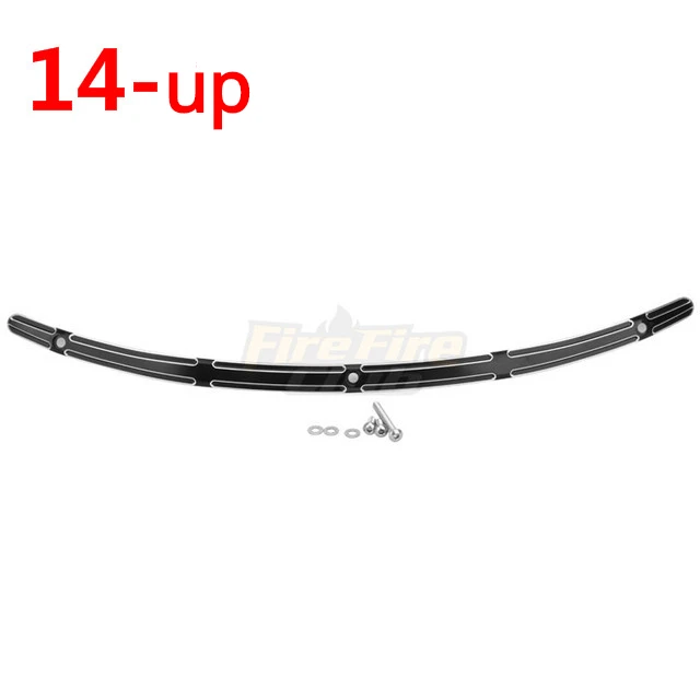 

Черная/хромированная накладка на лобовое стекло мотоцикла с ЧПУ для Harley Touring Electra Glide Street Glide FLHX FLHTC CVO 96-13 14-up