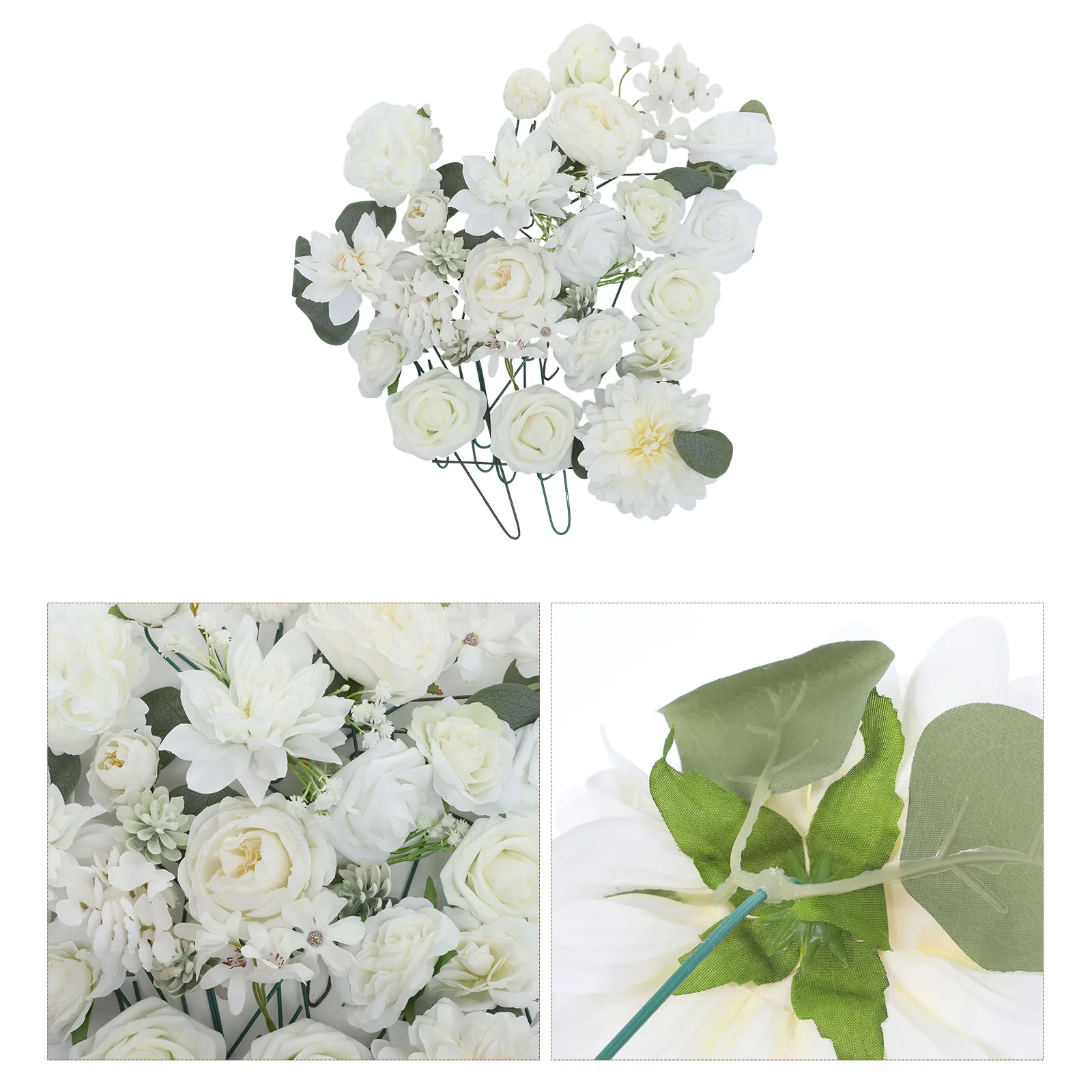 

Rose Flower Gift Roses Box Ornament Decorations Decor Gifts Fake Flowers