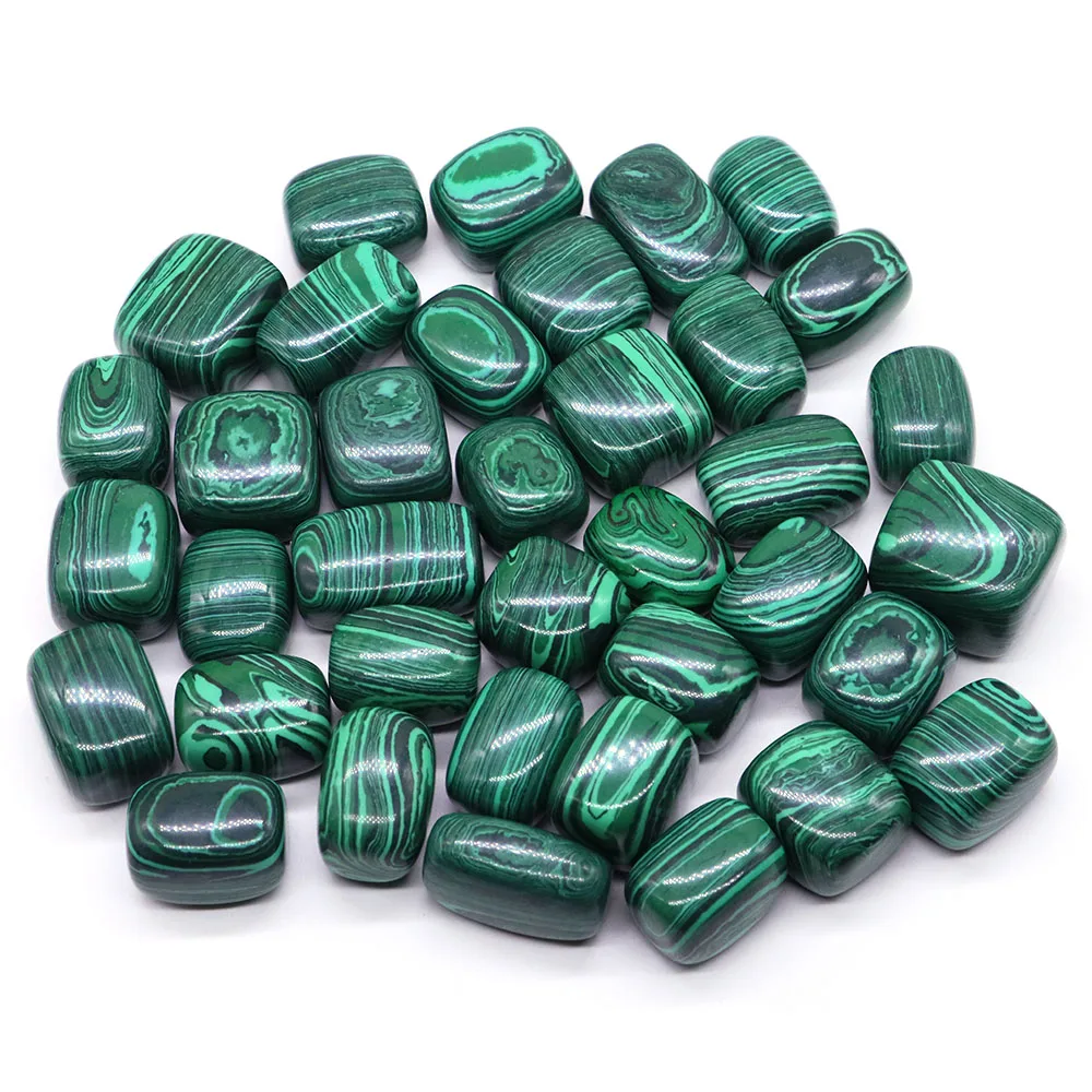 

Кристаллы малахита, бирюзы, кварца, набор из 1 штуки