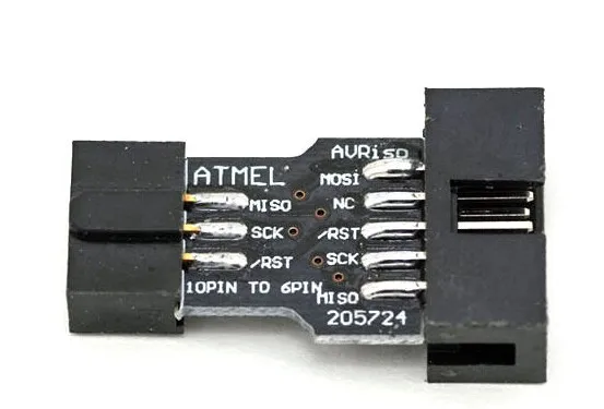 

AVRISP USBasp/STK500 10PIN to 6PIN standard conversion socket