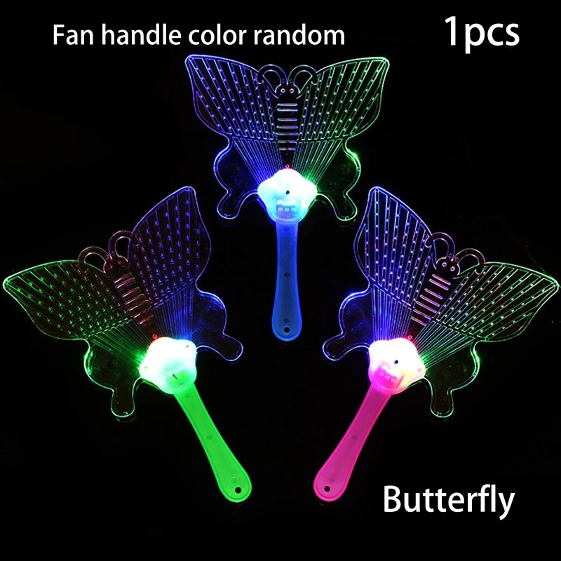 Детская Веселая светящаяся рукоятка мультяшная бабочка медведь кот в форме уха