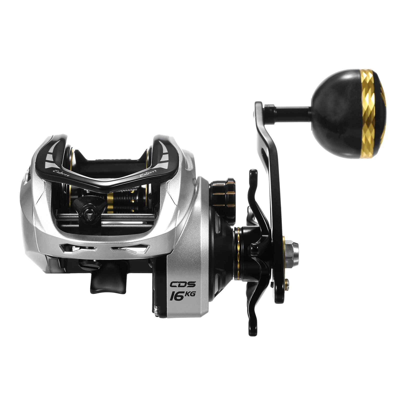 

Baitcasting Reel 16KG Drag Power 6+1 BB 6.3:1 Single Handle Fishing Reel Fishing Equipment with Magnetic Brake System