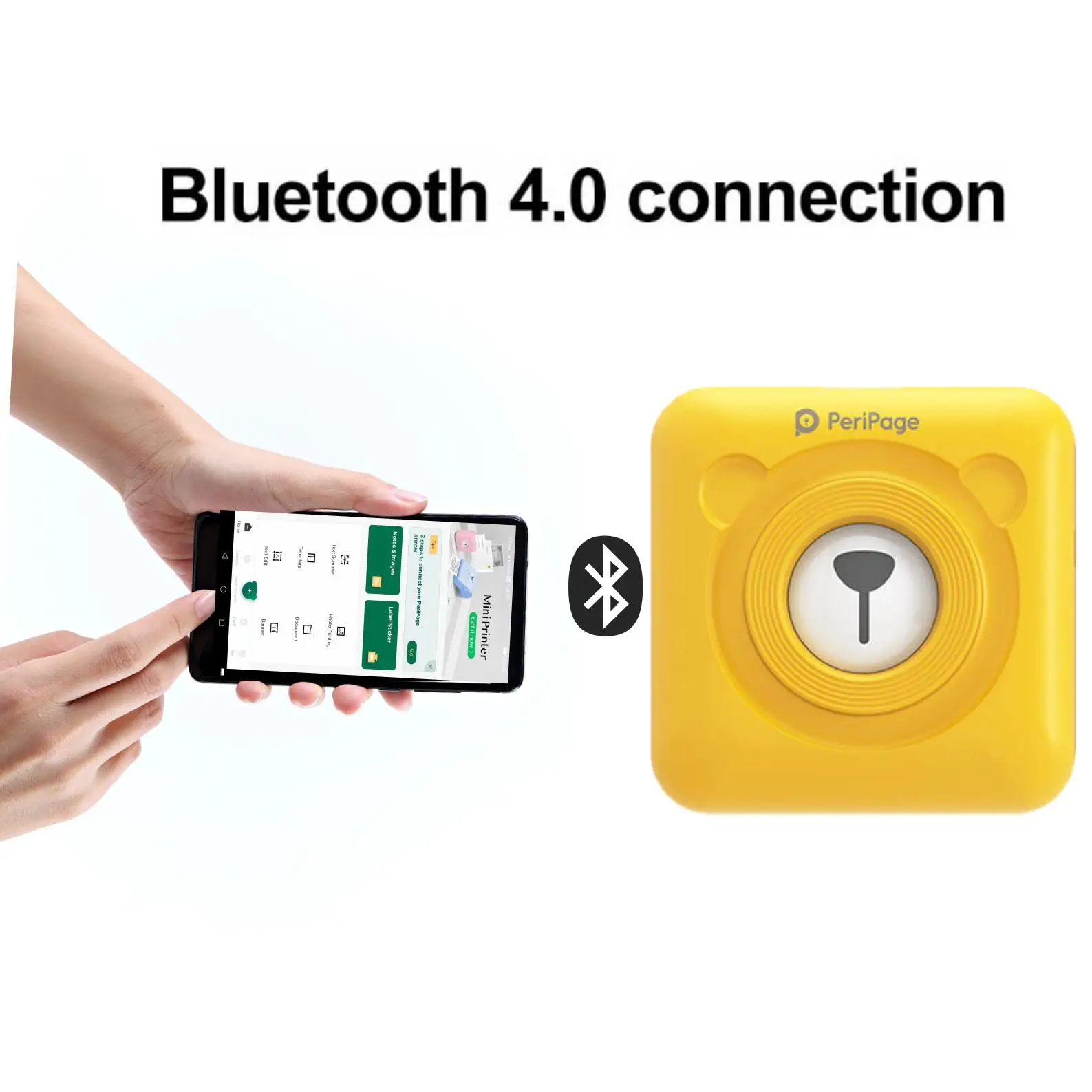 PeriPage 304 DPI карманный мини-принтер с Bluetooth для фотографий беспроводной переносной