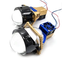 130w 3 0 inch bi led bi optic laser projector lens retrofit car headlights modified high power laser headlights bright spotlight