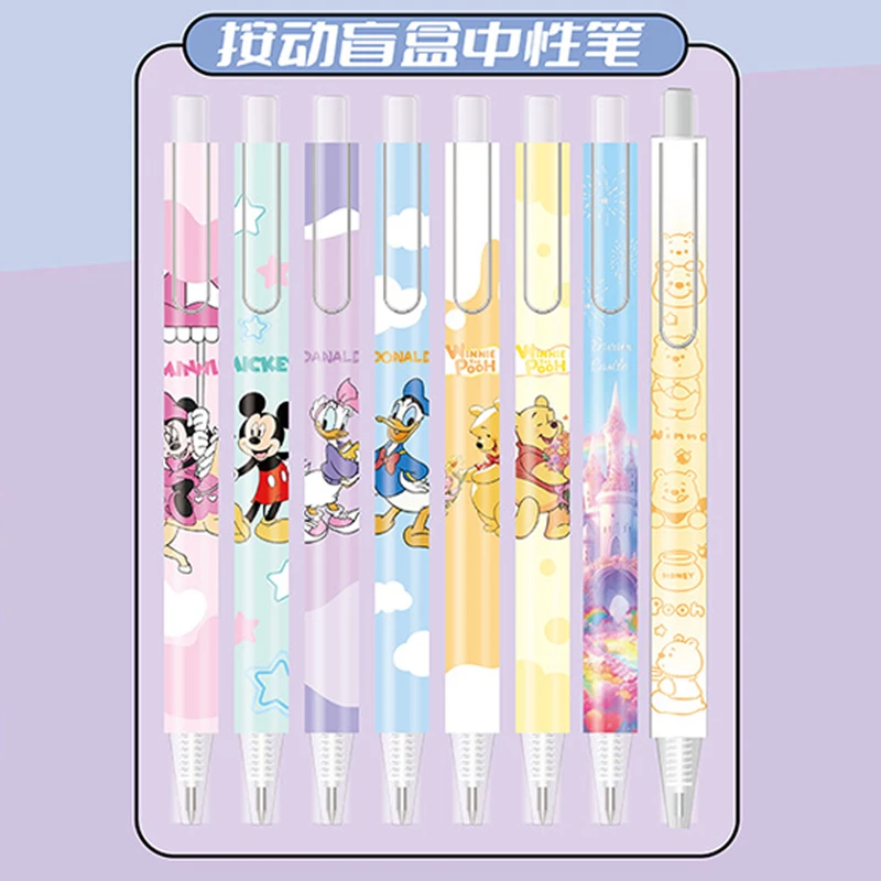 Нейтральная ручка Disney средство для письма с Микки Маусом милая Минни Дональд Дак