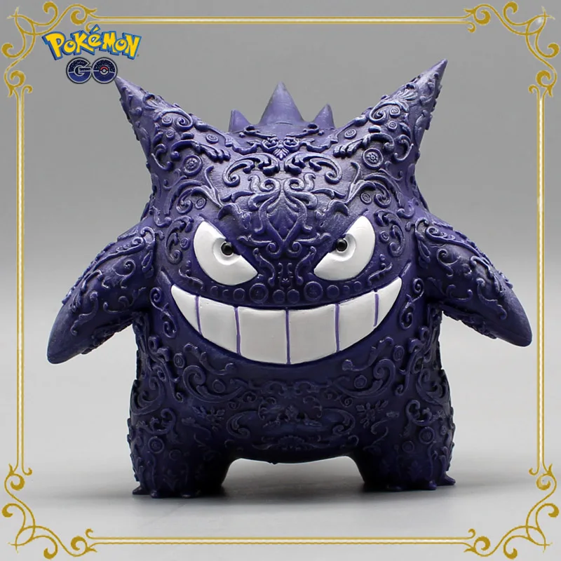 

Presale 10cm PokeMon Gengar Hand Puppet Pokemon Creative Tide Play Desktop Chassis Car Ornaments Peripheral Kids Toy Gifts