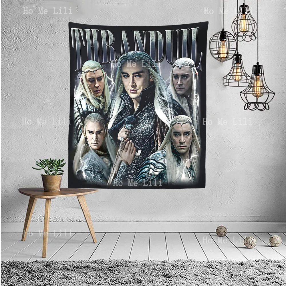 Винтажный классический гобелен Thranduil с персонажем фильма в стиле ретро настенный