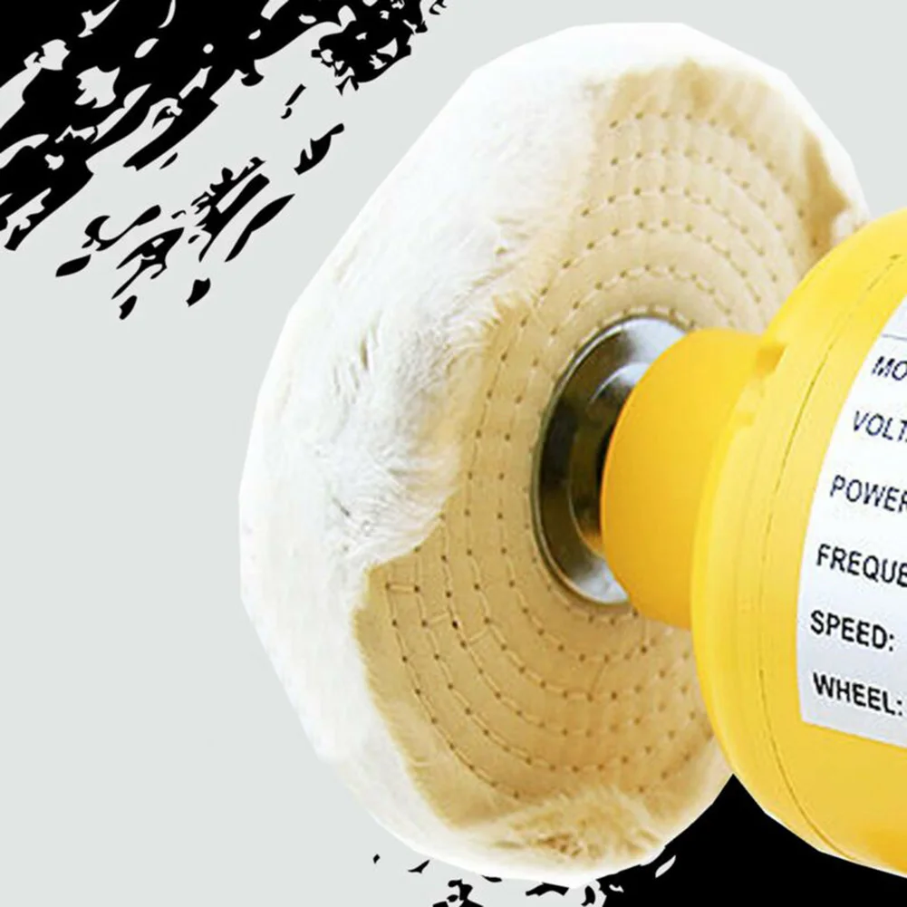 

8\" Spiral Sewn Stitch Cotton Buffing Wheels, Metal Polishing Buff Pads Jewelry New High Quality 2021 Hot Selling