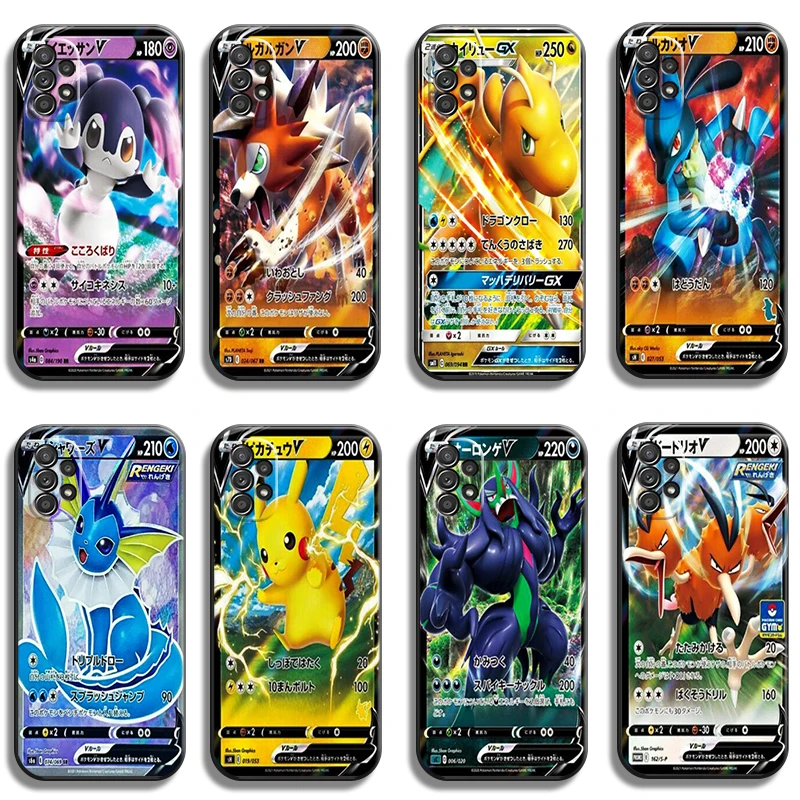 

Pokémon Flash Card Phone Cases For Samsung Galaxy S20 S20 FE S20 Lite S20 Ultra S21 S21 FE S21 Plus Ultra Soft TPU Coque