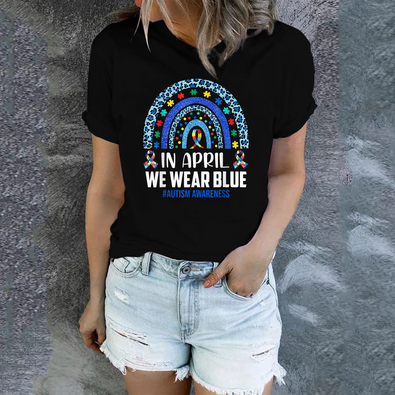 

Женская Повседневная Спортивная футболка с длинным рукавом и высоким воротником