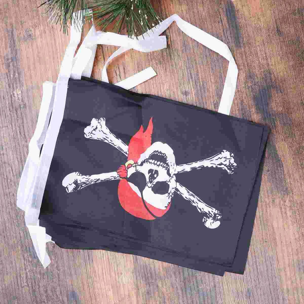 

1pc Pirate Banner Hanging Banner Party Festival Supplies Pirate Banner