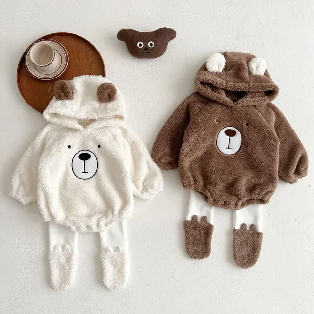 Warm Bear Romper & Leggins 2