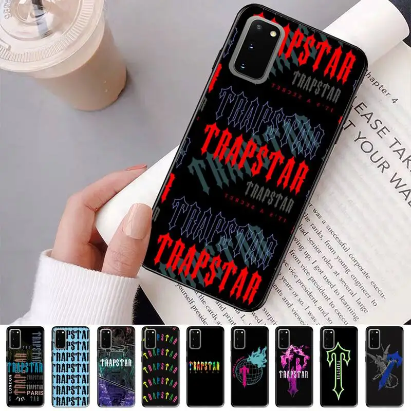 

T-Trapstar Logo Phone Case for Samsung S10 21 20 9 8 plus lite S20 UlTRA 7edge