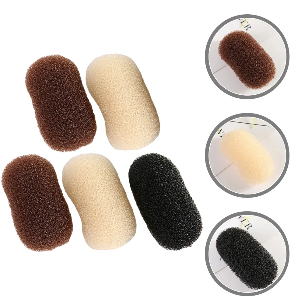 

5 Pcs Barber Hair Clips Hair Braiding Tools Bump It Hair Accessory Hair Clip Women Hair Booster Bun Beehive Hair Base