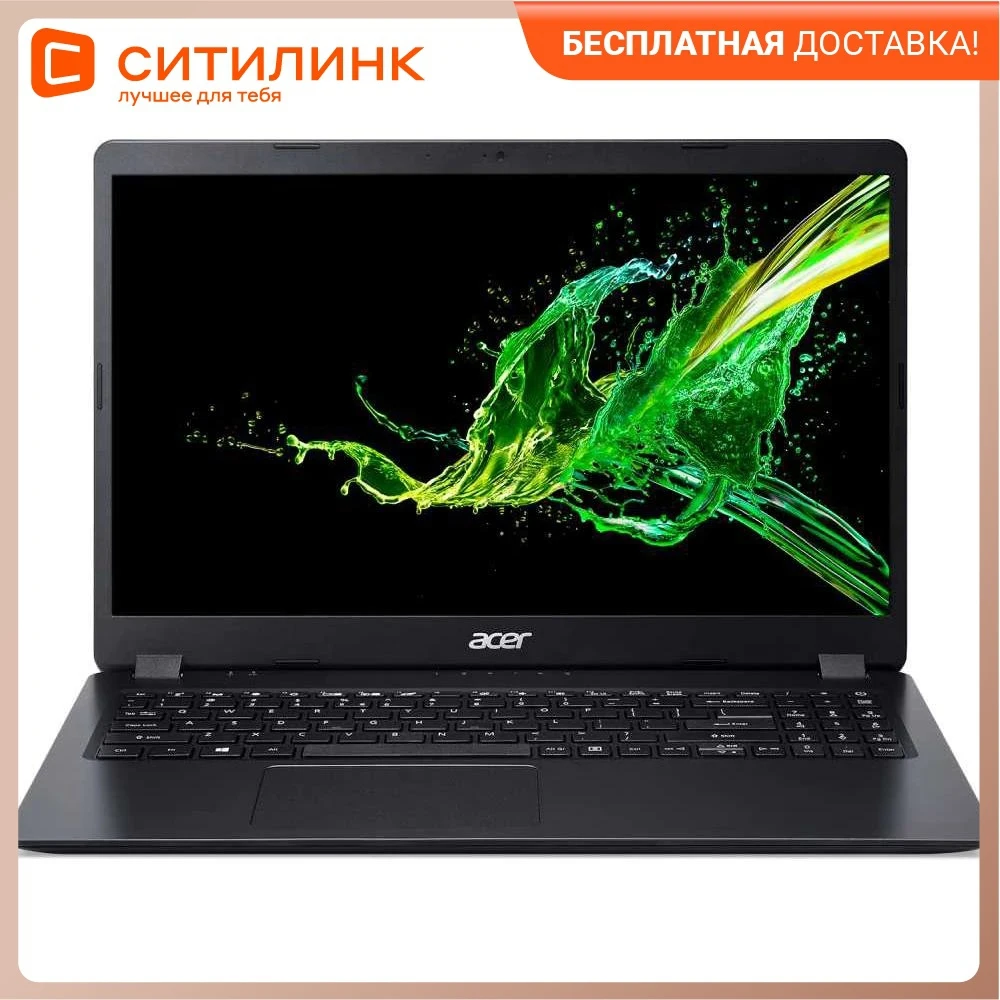 Ноутбук Acer Aspire A315-55G-513L i5 8265U/8Gb/1Tb/SSD128Gb/MX230 2Gb/15.6"/FHD/Lin/black | Компьютеры и офис
