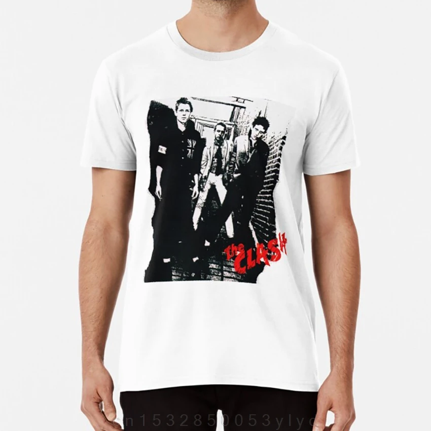 Clash Punk Joe Strummer Music Album Record Vinyl Band Artist Clash T-shirt 