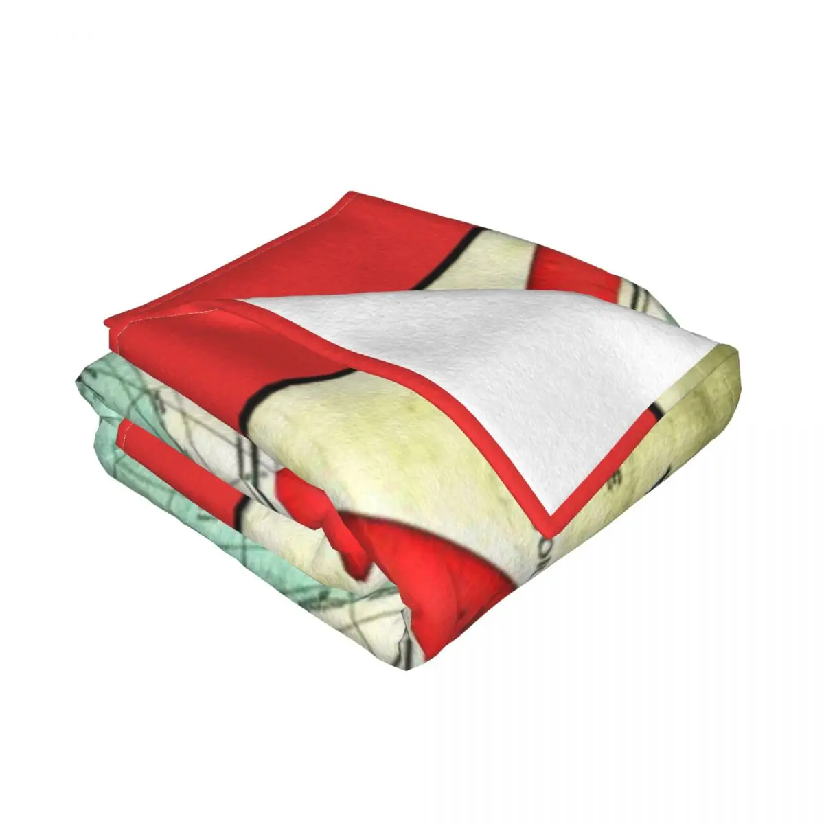 Gleason 1892 плоская карта земли исследование плоской ультрамягкое Флисовое одеяло