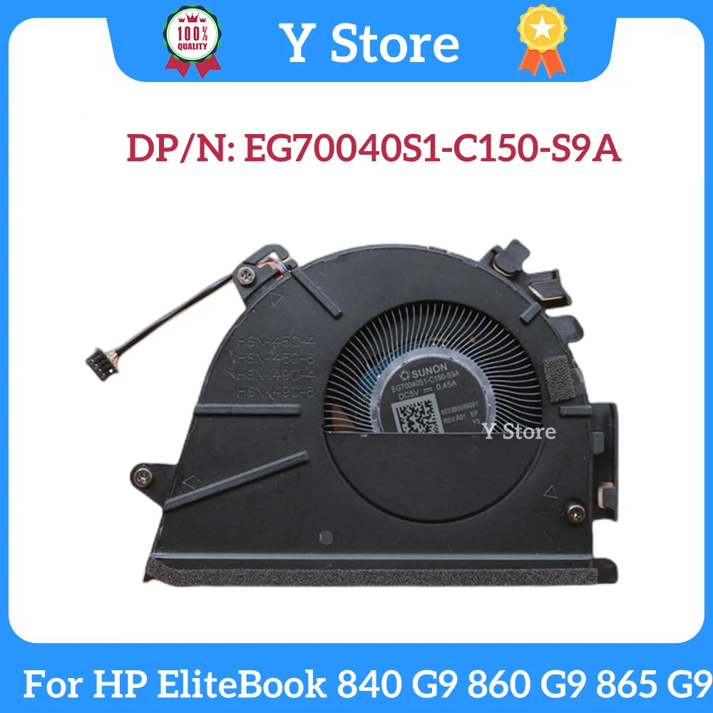 

CPU Cooling Fans For HP EliteBook 840 G9 860 G9 865 G9 EG70040S1-C150-S9A HSN-I45C-4 HSN-I45C-6 HSN-I49C-4 HSN-I49C-6 Cooler Fan