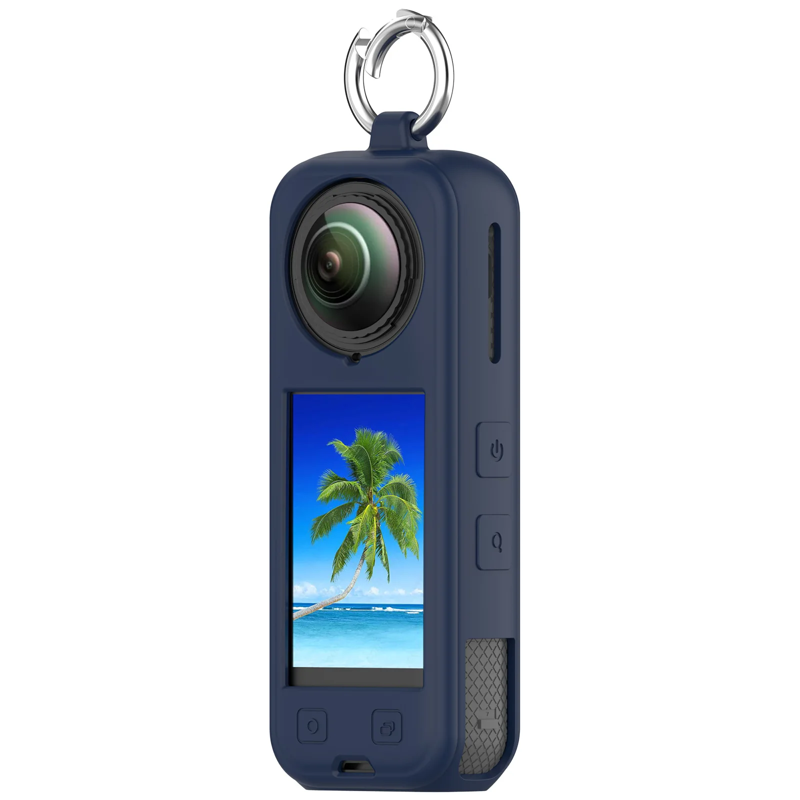Фото Подходит для портативного чехла для хранения Insta360 X5, силиконовый защитный чехол для камеры №4