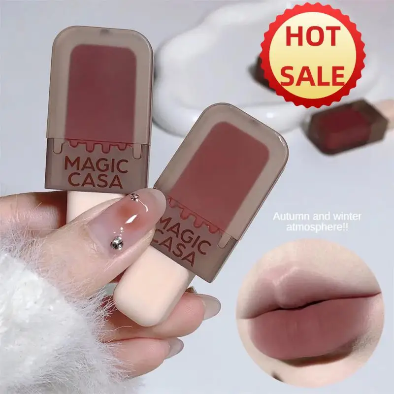 Стойкий блеск для губ матовая туманная отбеливающая Помада здоровья и красоты