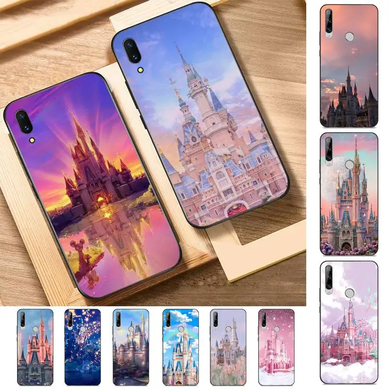 

Disney Disneyland Park Phone Case for Huawei Y 6 9 7 5 8s prime 2019 2018 enjoy 7 plus