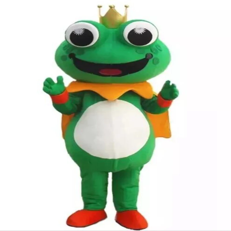 

Костюм персонажа мультфильма Prince лягушка маскот костюм, косплей для Хэллоуина, Пурим, Маскарадная маска для вечеринки, дня рождения