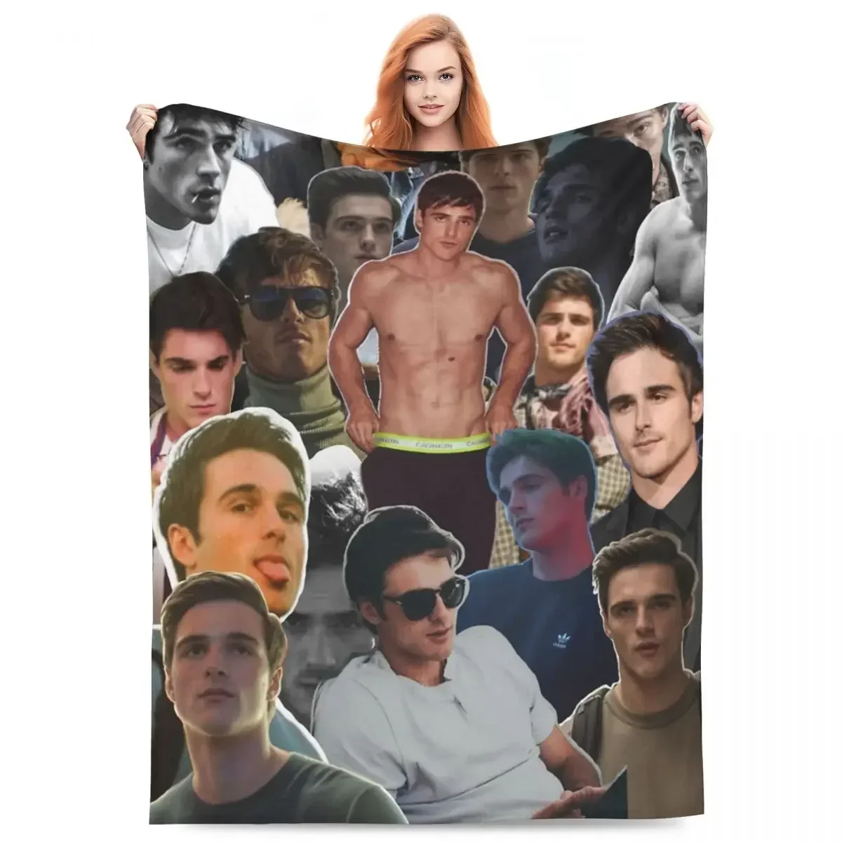 Manta acogedora Vintage de jaspe Elordi коллаж ropa cama Merch декоративные манты для полярного каркаса