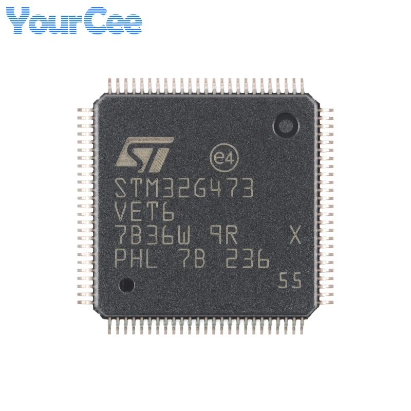 Микроконтроллер STM32 STM32G473 STM32G473VET STM32G473VET6, ручка управления, 32-разрядный микроконтроллер-контроллер MCU