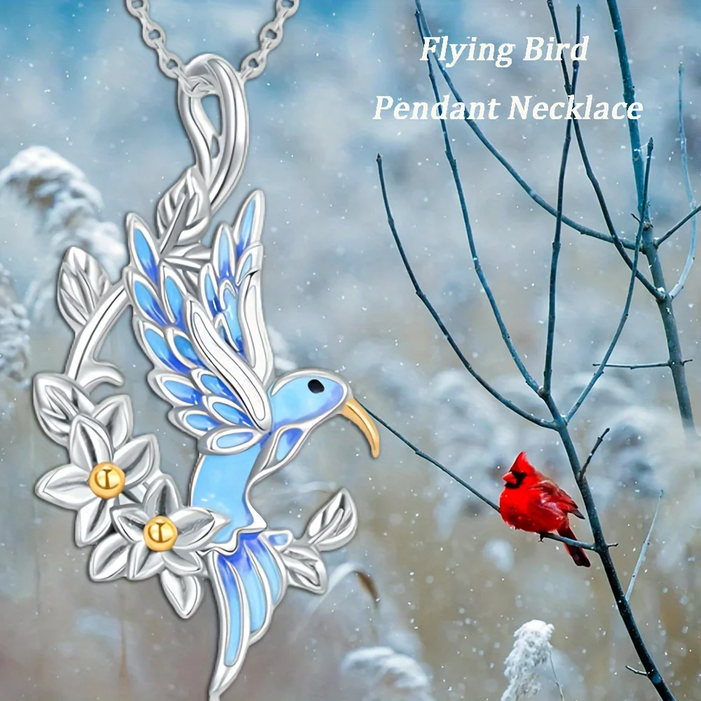 Стильное и изысканное ожерелье с эмалью в виде капли масла элегантное кулоном