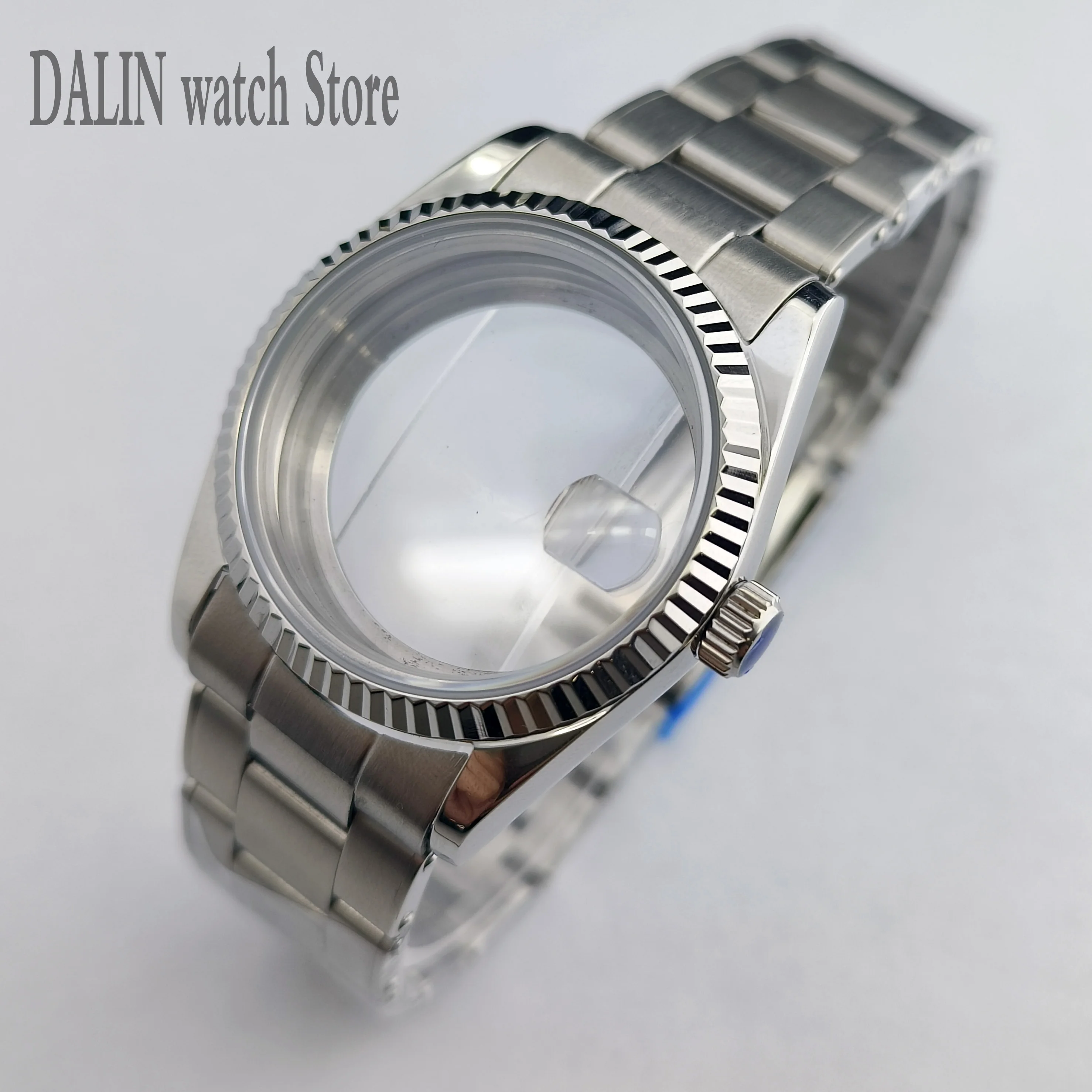 36mm/39mm NH35 case rose gold sterile watch case sapphire glass fit NH35 NH36 NH70 movement