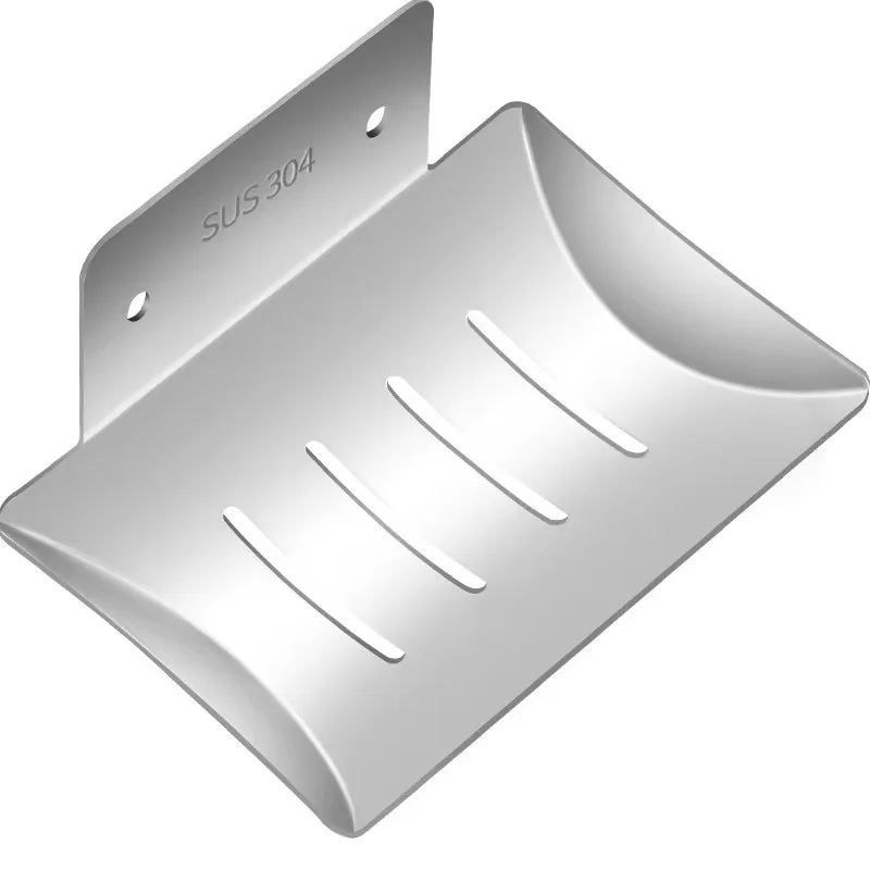 

Мыльница из нержавеющей стали серебристого цвета