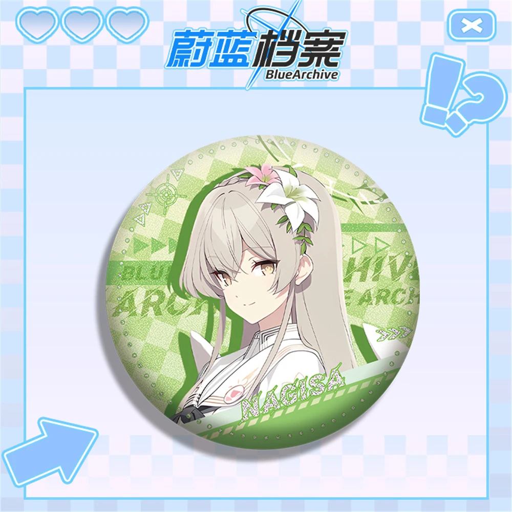 Игра Синий Архив Takanashi Hoshino Hayase Yūka Sunonara Syunn Косплей Костюм Значок Pin SPTE Жесть Брошь