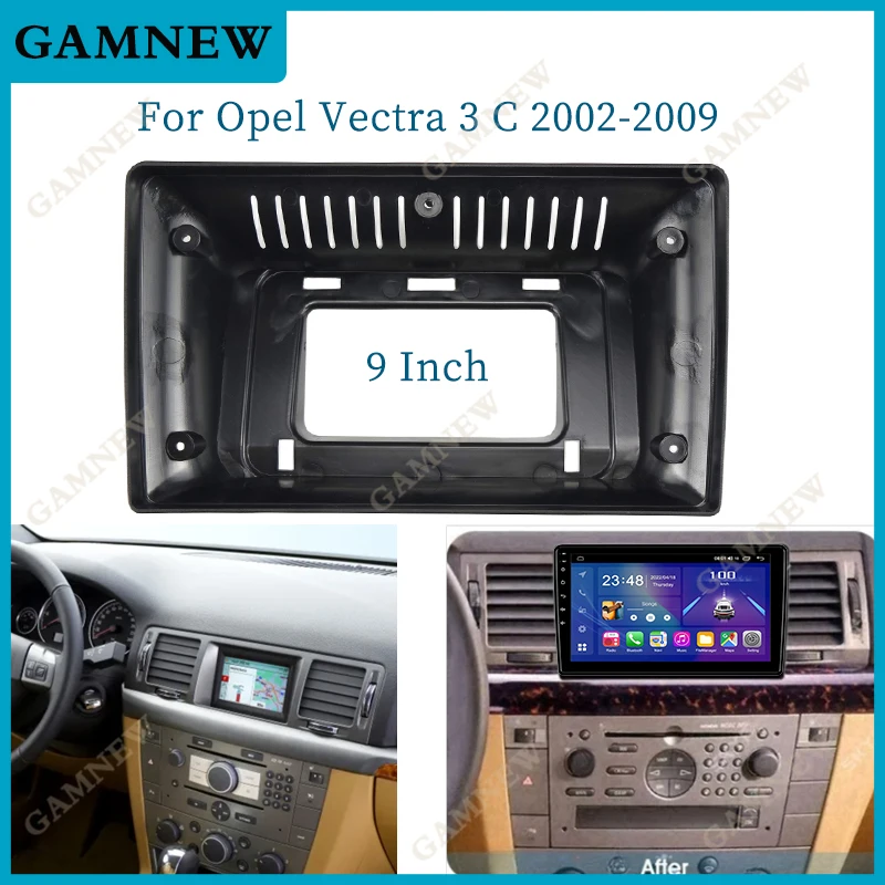 9-дюймовый автомобильный каркасный адаптер приборная панель Canbus Box декодер Android