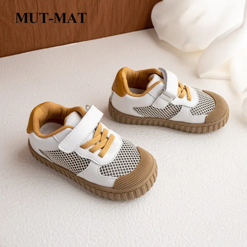 

Children's Sneaker Boy's Casual Breathable Mesh Sport Shoes Girl's Fashion Comfortable Inside Durable Sole Shoes