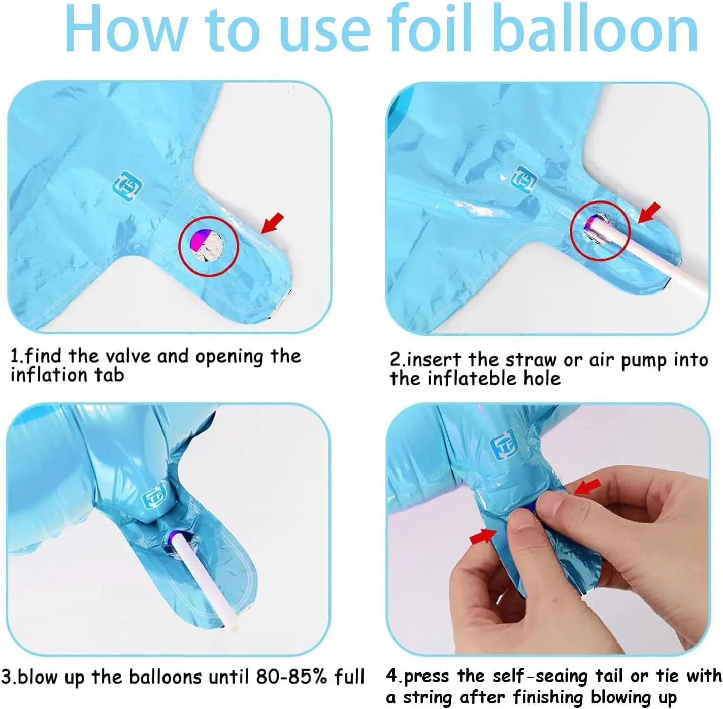 Kreat4joy 98 шт. синий бант девичник гирлянда арочный комплект она завязывание узел