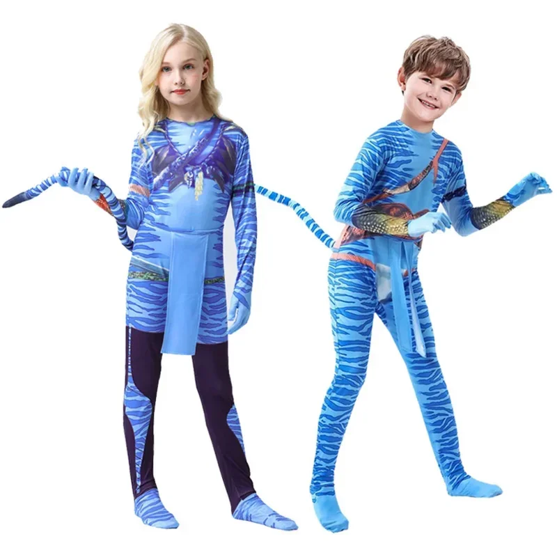 Новинка 2025 года 2 Нейтири косплей аниме костюмы на Хэллоуин для детей