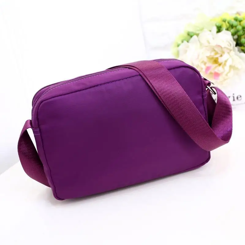 2023 New Waterproof Oxford Cloth Women Bag Casual Crossbody Backpack Nylon Shoulder Crossbody Bag Canvas Business Income Wallet