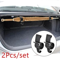 car trunk umbrella hanger hook multifunctional storage hooks clip interior organizer bag towel tool holder auto accessories