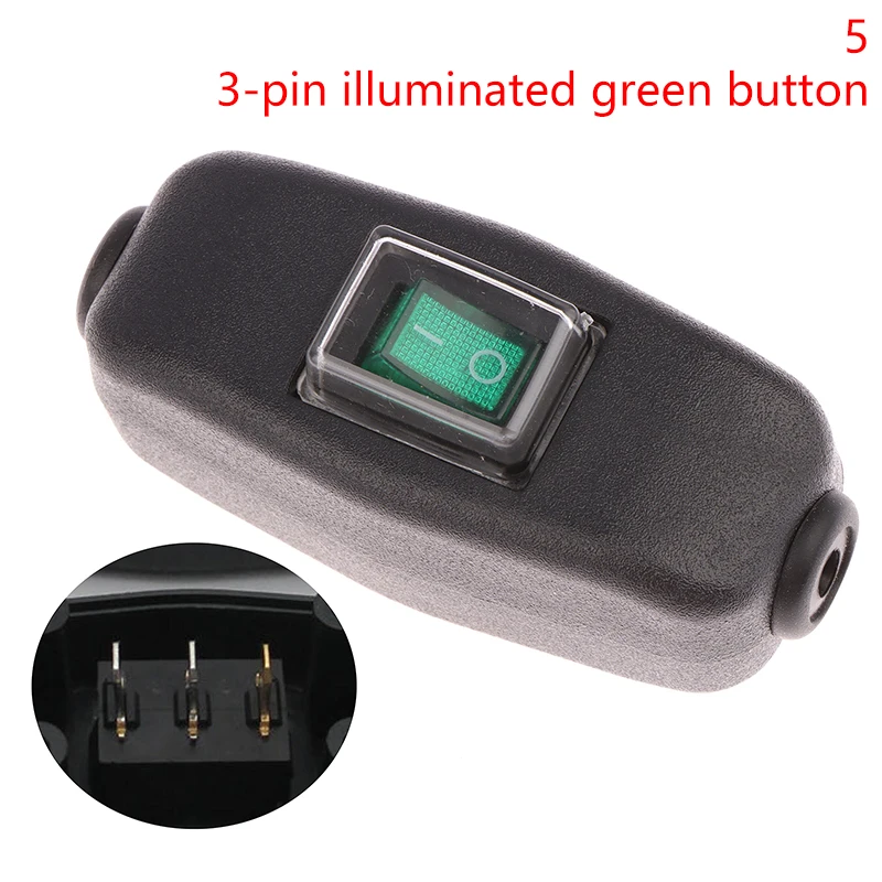 

Водонепроницаемый выключатель 250В 10А черный