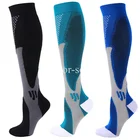Спортивные носки для бега, мужские женские мужские Компрессионные носки для футбола, мужские компрессионные велосипедные носки