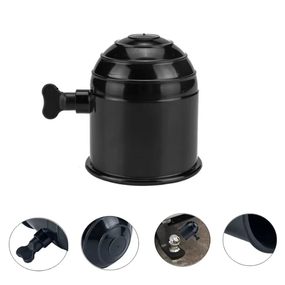 50mm Tow Bar Ball Cover Cap Hood Trailer Car Accessories Hitch Protector 1pcs
