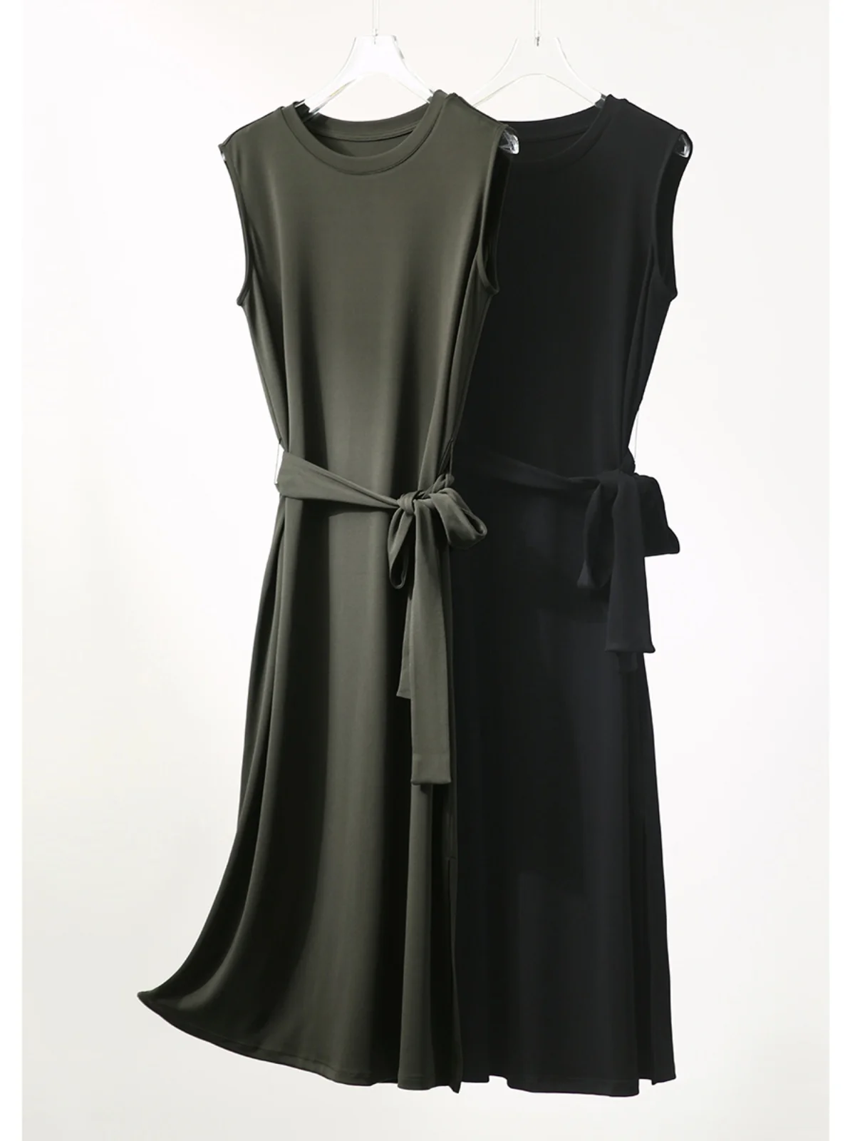 [Qzq68250mg] Xiaohan легко работать. Модное платье для похудения с импортированной