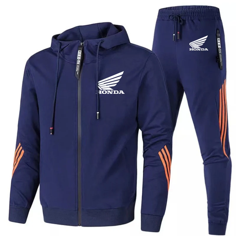 2023 New F men's Formula One Spring And Autumn Fashion Atmospheric Comfortable Large Small Hooded Casual Sportswear Men's Suit