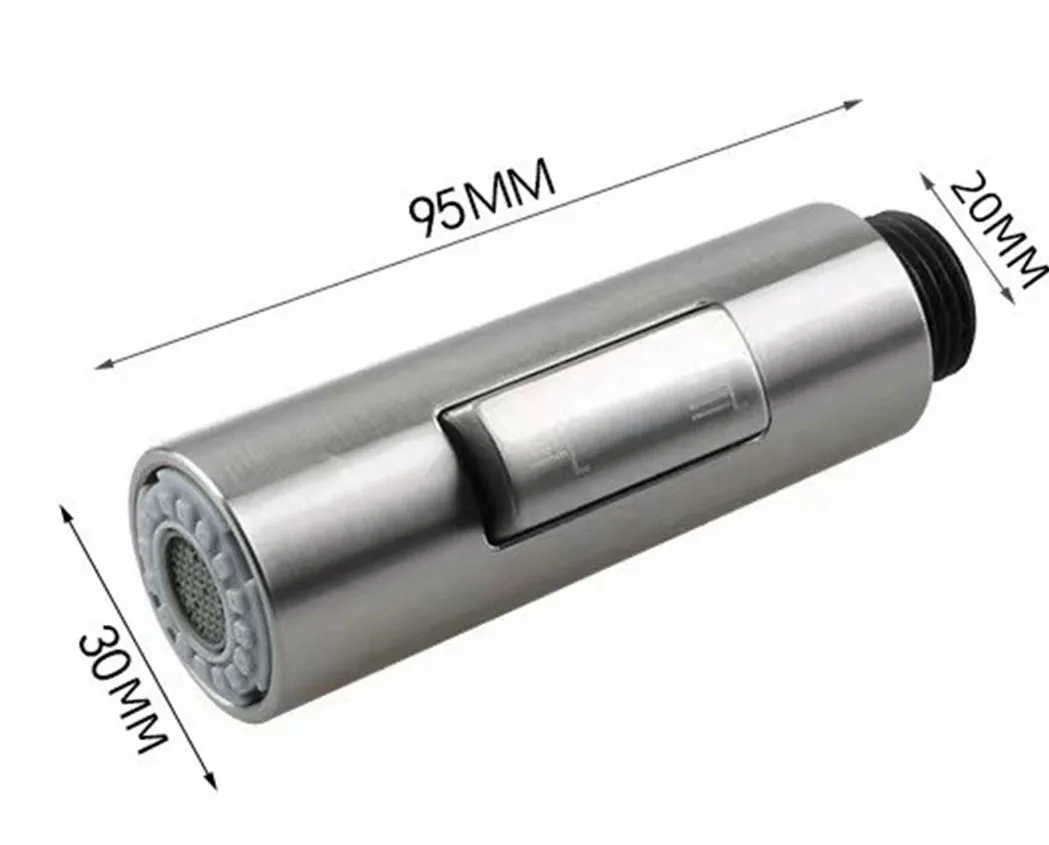

Водосберегающий аэратор для смесителя G1/2 серебристый/черный