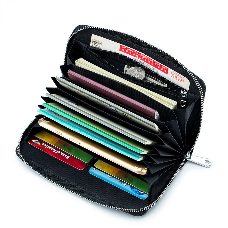 

Cash Budget Passport Wallet Clutch Bag for iPhone 13 Pro Women Budget Sheets Zipper Long Billfold for Bankbook and Ledger 2023