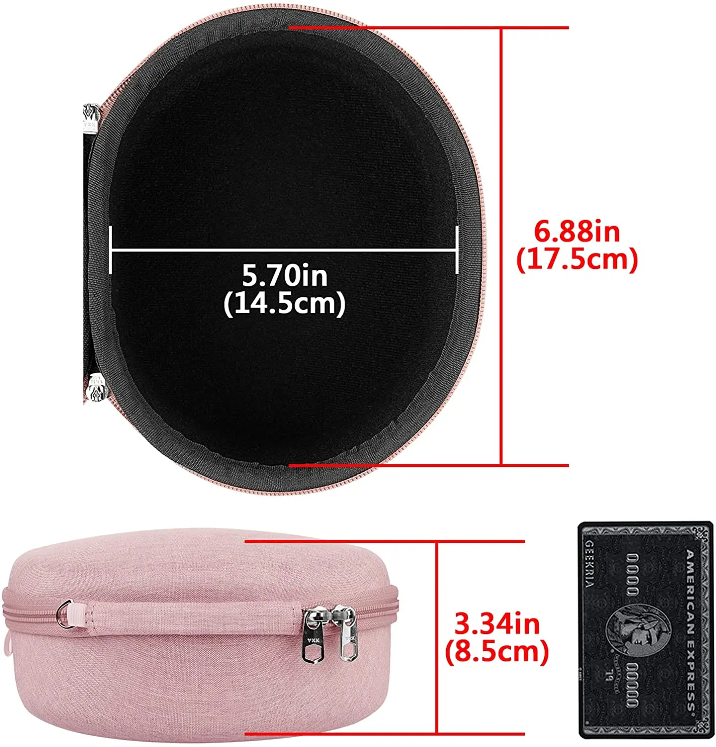 Geekria Headphones Case For B Studio3.0 Wireless,Studio2.0,Hard Portable Bluetooth Earphones Headset Bag for Accessories Storage enlarge