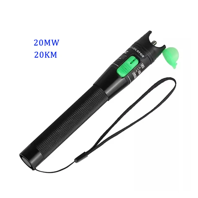 10 МВт20 МВт 30 FTTH Тестер оптоволокна Тип ручки Красный лазерный оптоволоконный