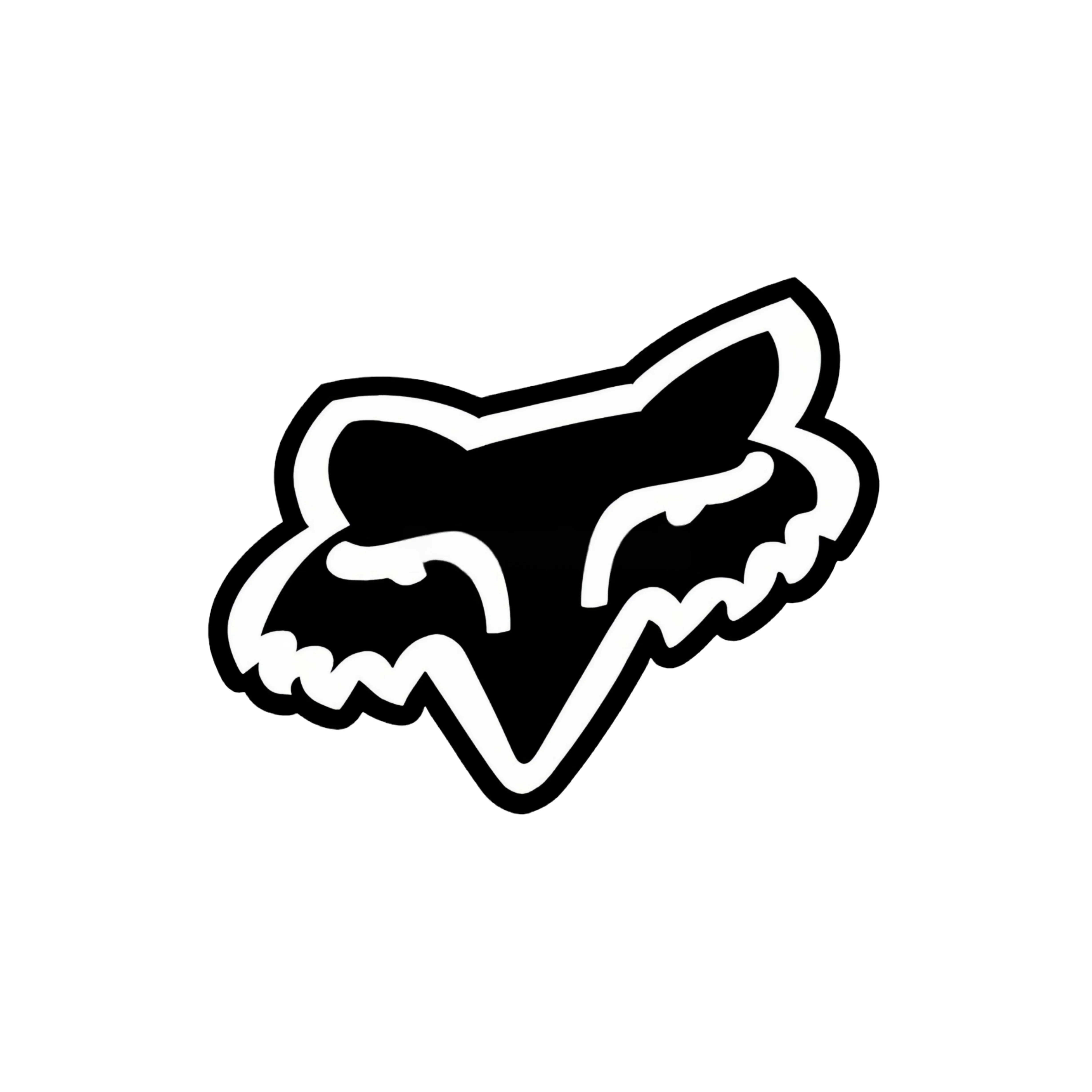 

Креативность F-FOX логотип автомобильная наклейка ноутбук окно автомобиля грузовик велосипед фургон шлем гоночные ПВХ виниловые наклейки оптом