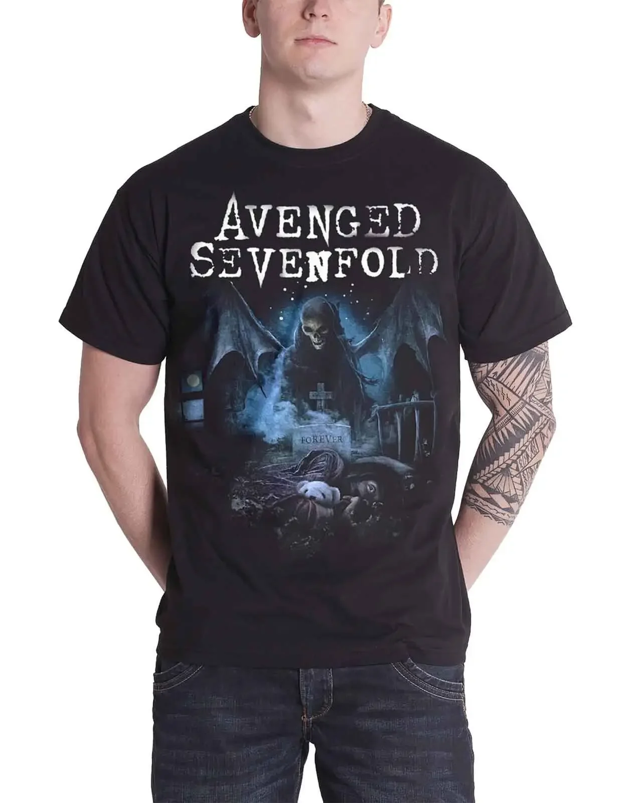 Футболка с длинным или коротким рукавом Avenged Sevenfold